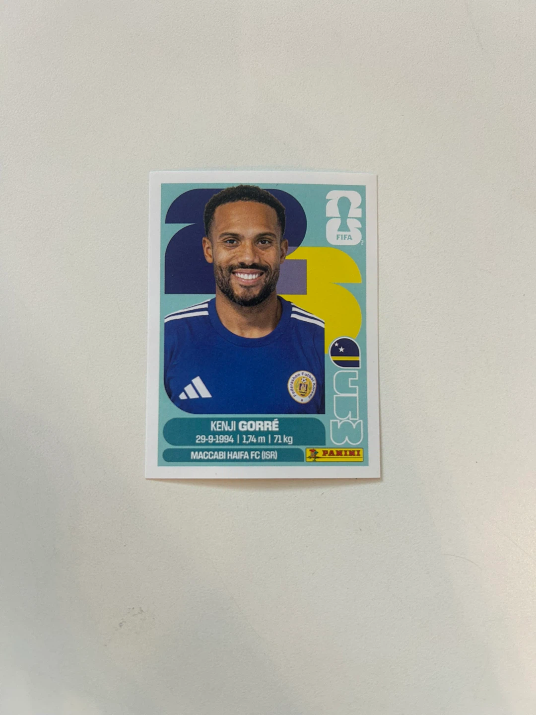 Kenji Gorré Panini FIFA World Cup 2026 Trading Card