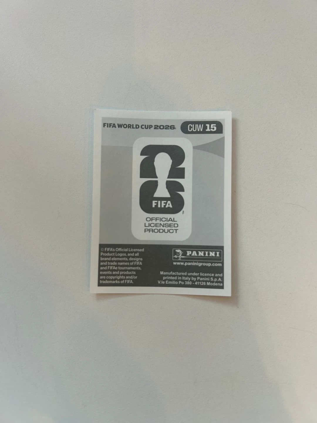 Kenji Gorré Panini FIFA World Cup 2026 Trading Card - photo 2