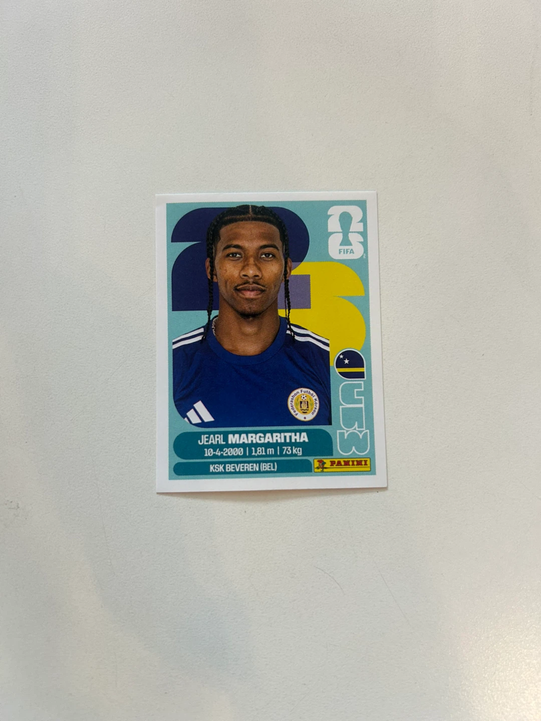 Panini FIFA World Cup 2026 Jearl Margaritha Card