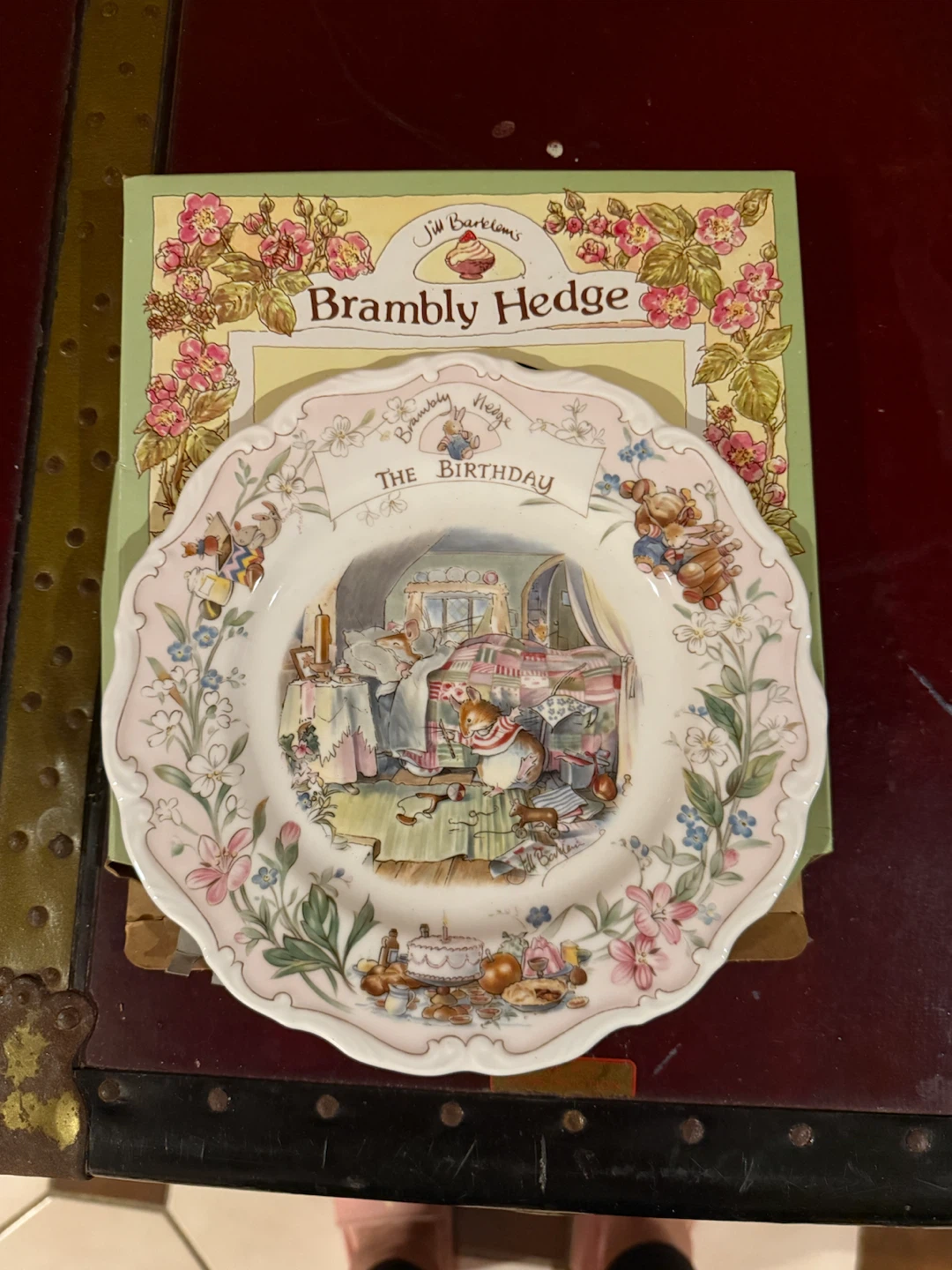 Royal Doulton Brambly Hedge The Birthday Plate