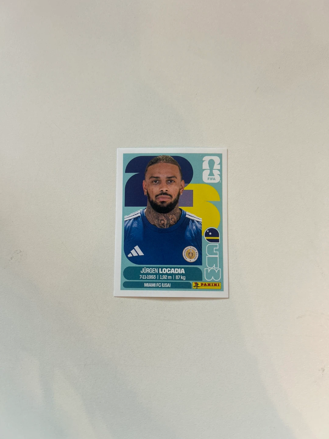Panini FIFA World Cup 2026 Jurgen Locadia Sticker