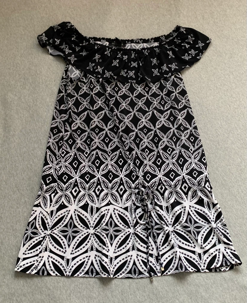 White House Black Market off-shoulder Tunic top - Size Small