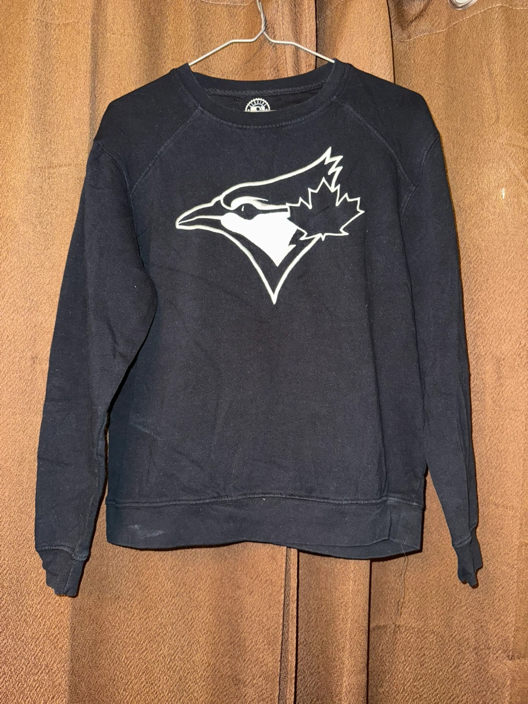 Toronto Blue Jays Black Crewneck Sweatshirt
