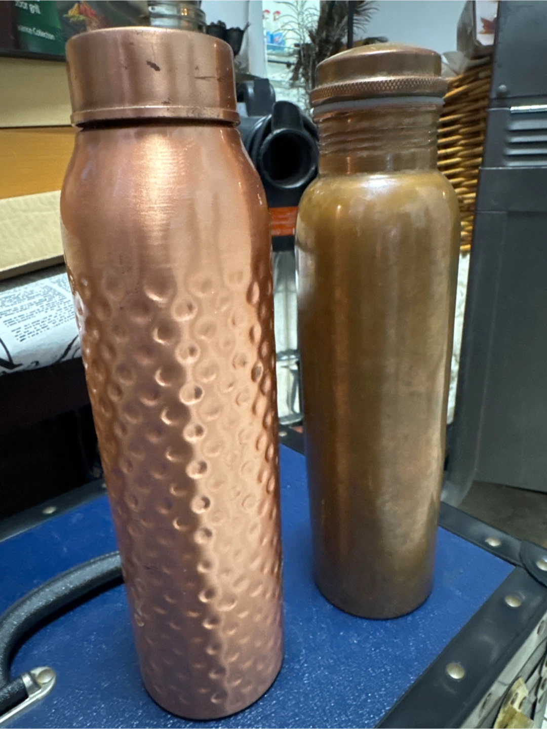 I have 3 Copper Water Bottles
