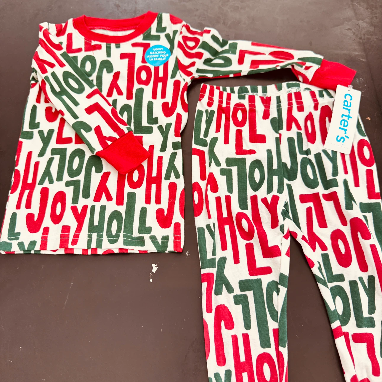Carter's Holiday Matching Pyjama Set 18 months