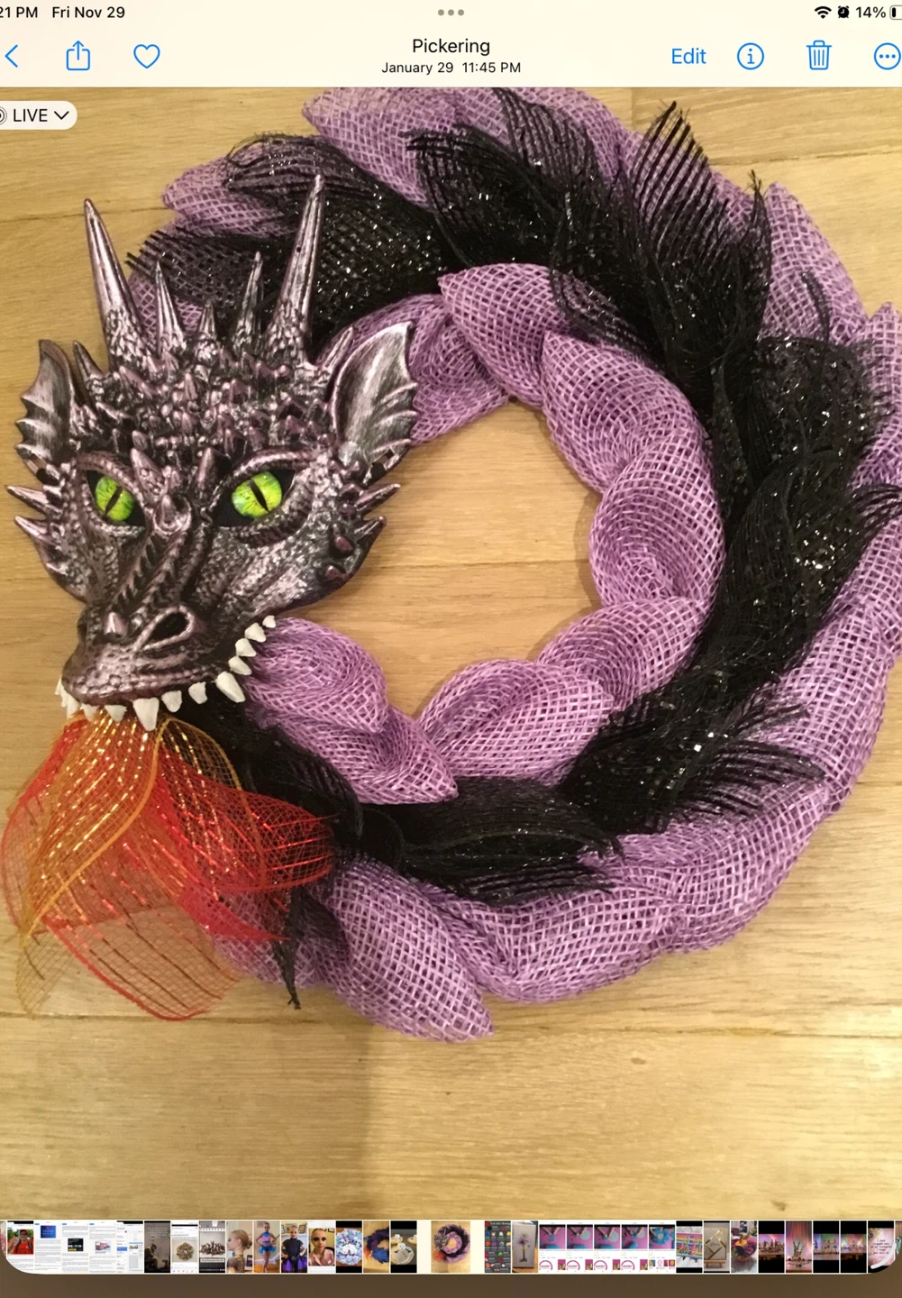 Dragon Wreath