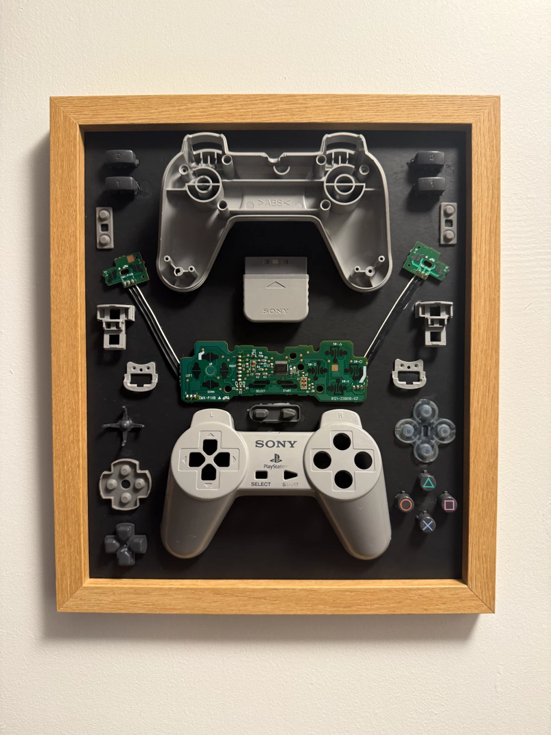 PlayStation controller shadow box art - photo 2