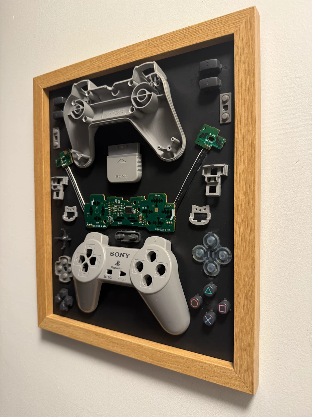 PlayStation controller shadow box art - photo 3