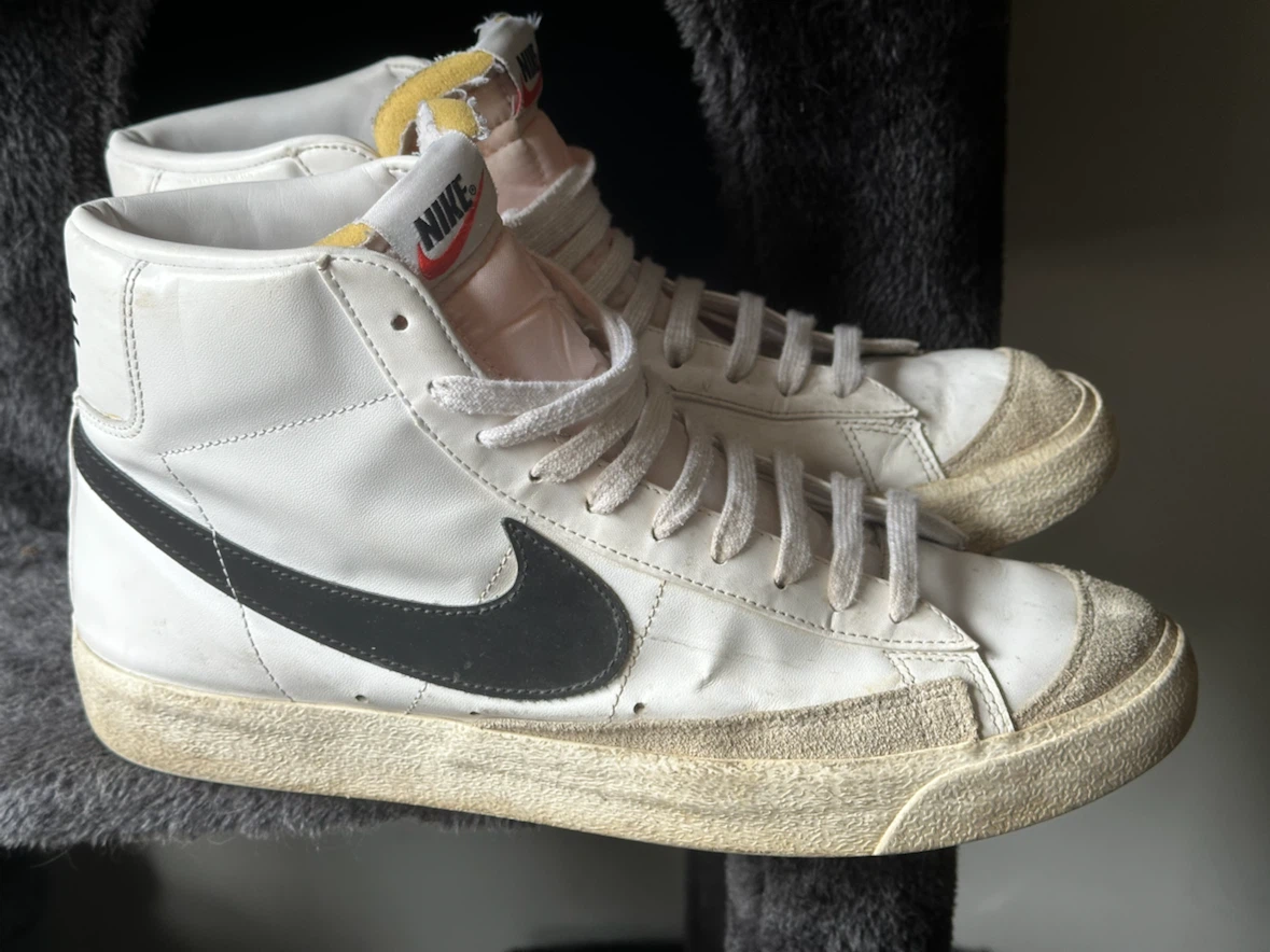 Nike Blazer Mid 77 Vintage White Black Men’s US 11
