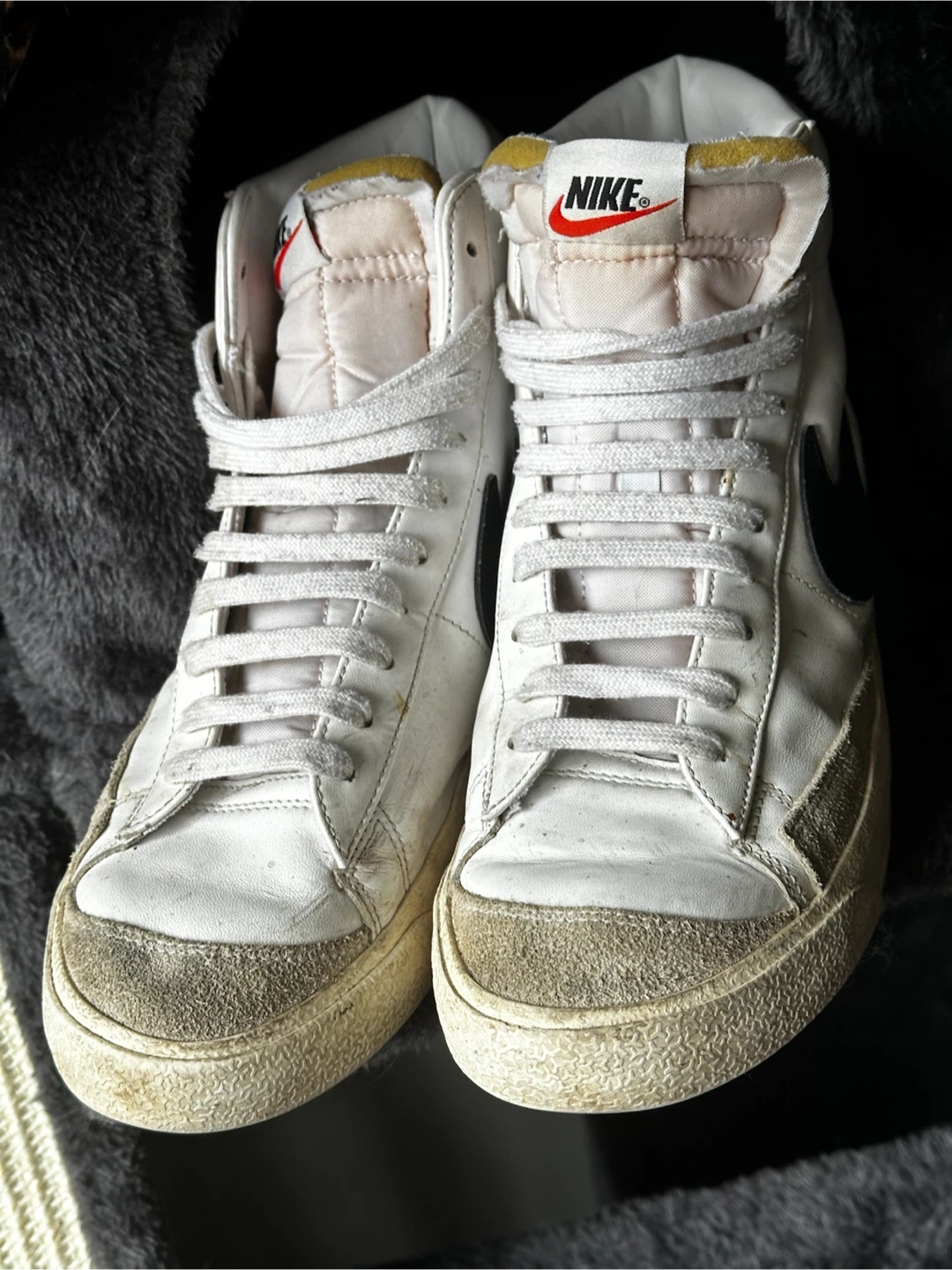 Nike Blazer Mid 77 Vintage White Black Men’s US 11 - photo 2