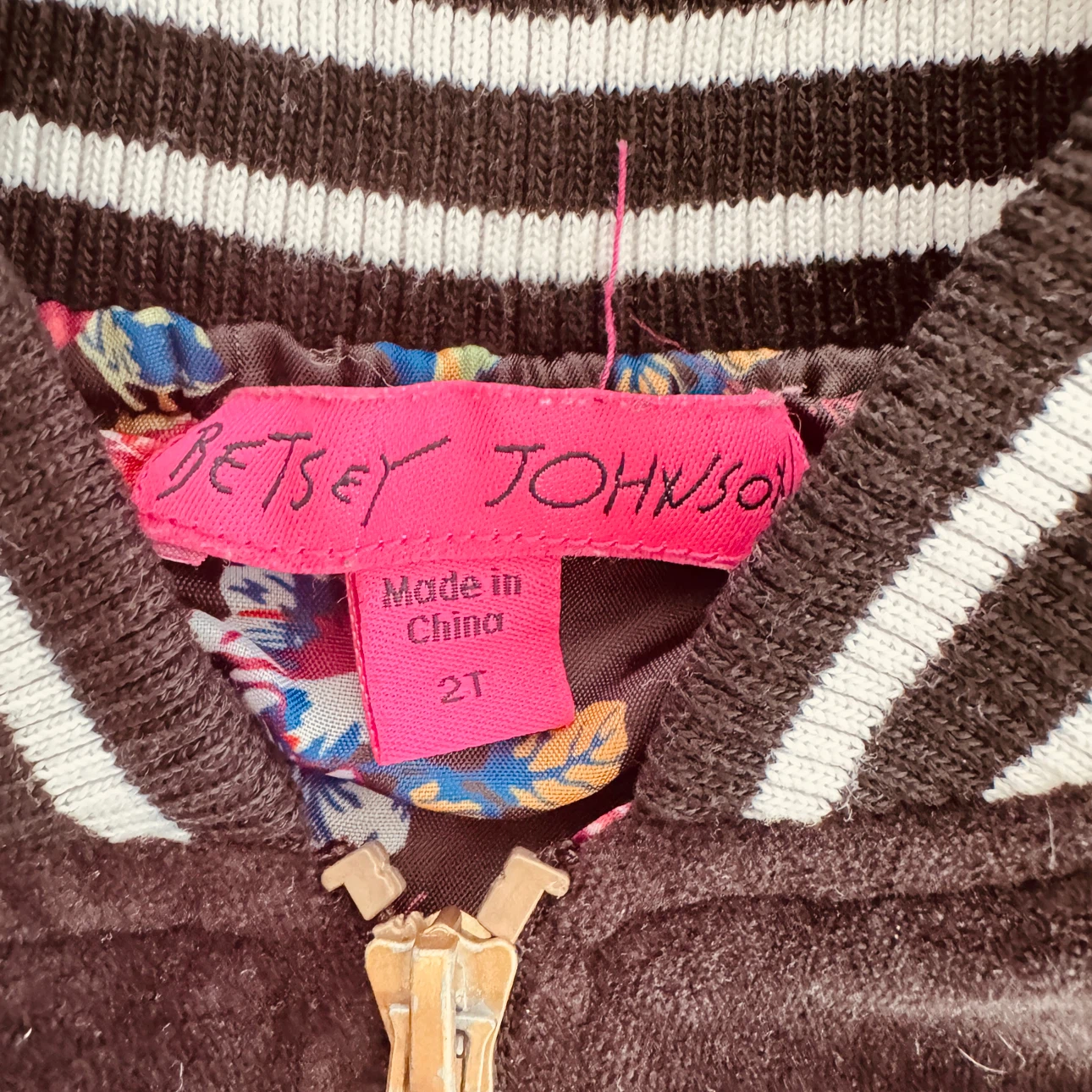 Betsey Johnson Girls Velour Jackets Size 2T - photo 2