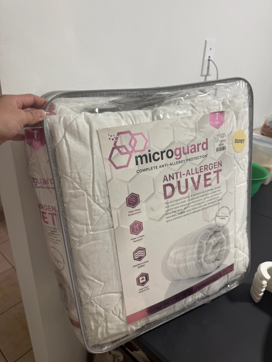 Microguard Anti-Allergen Twin Duvet