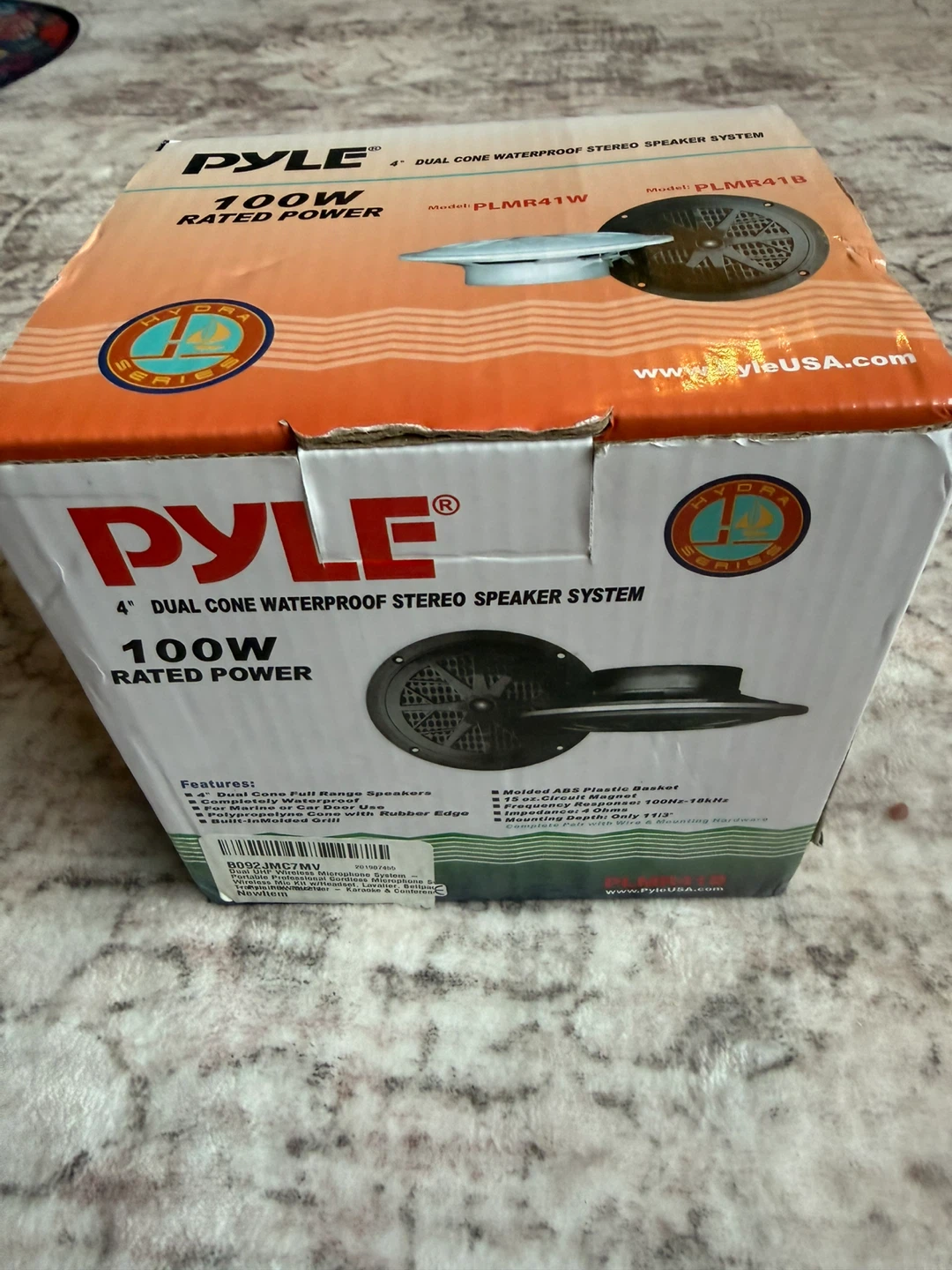 Pyle Hydra 4" Waterproof Marine Speakers PLMR41B
