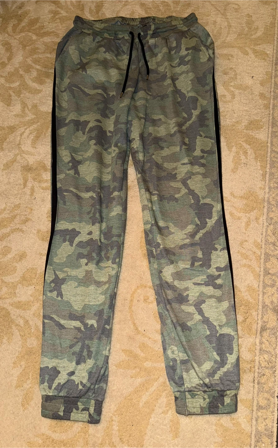 Rebel Sugar Camo Jogger Pants