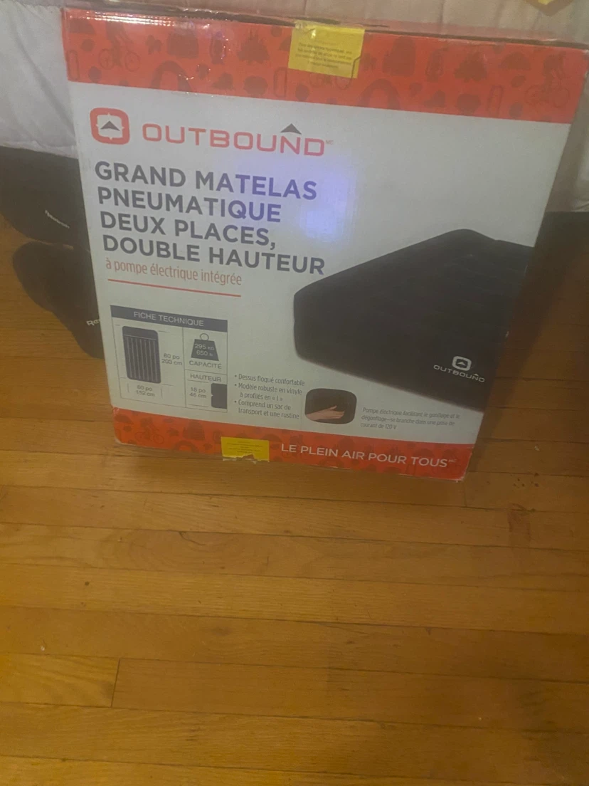 Outbound Double-High Queen Air Mattress