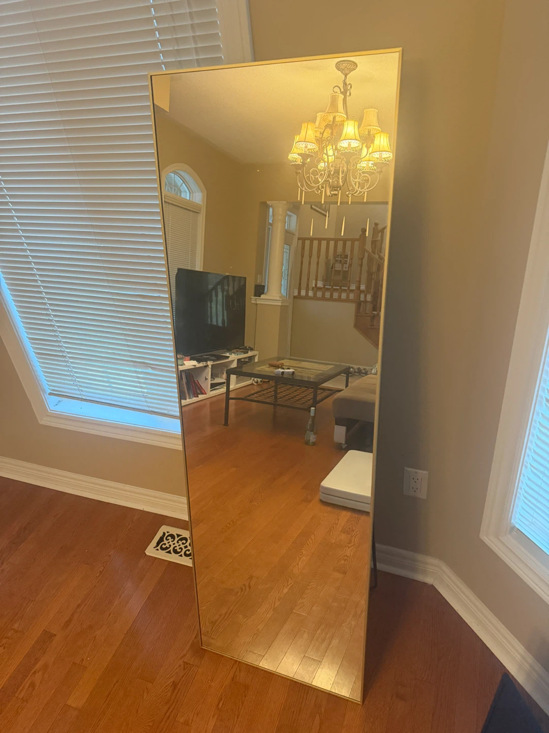 Gold Full-Length Floor Mirror - photo 4