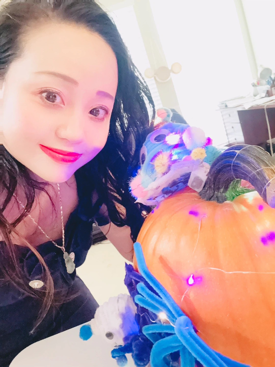 Handmade Halloween Pumpkin Decoration