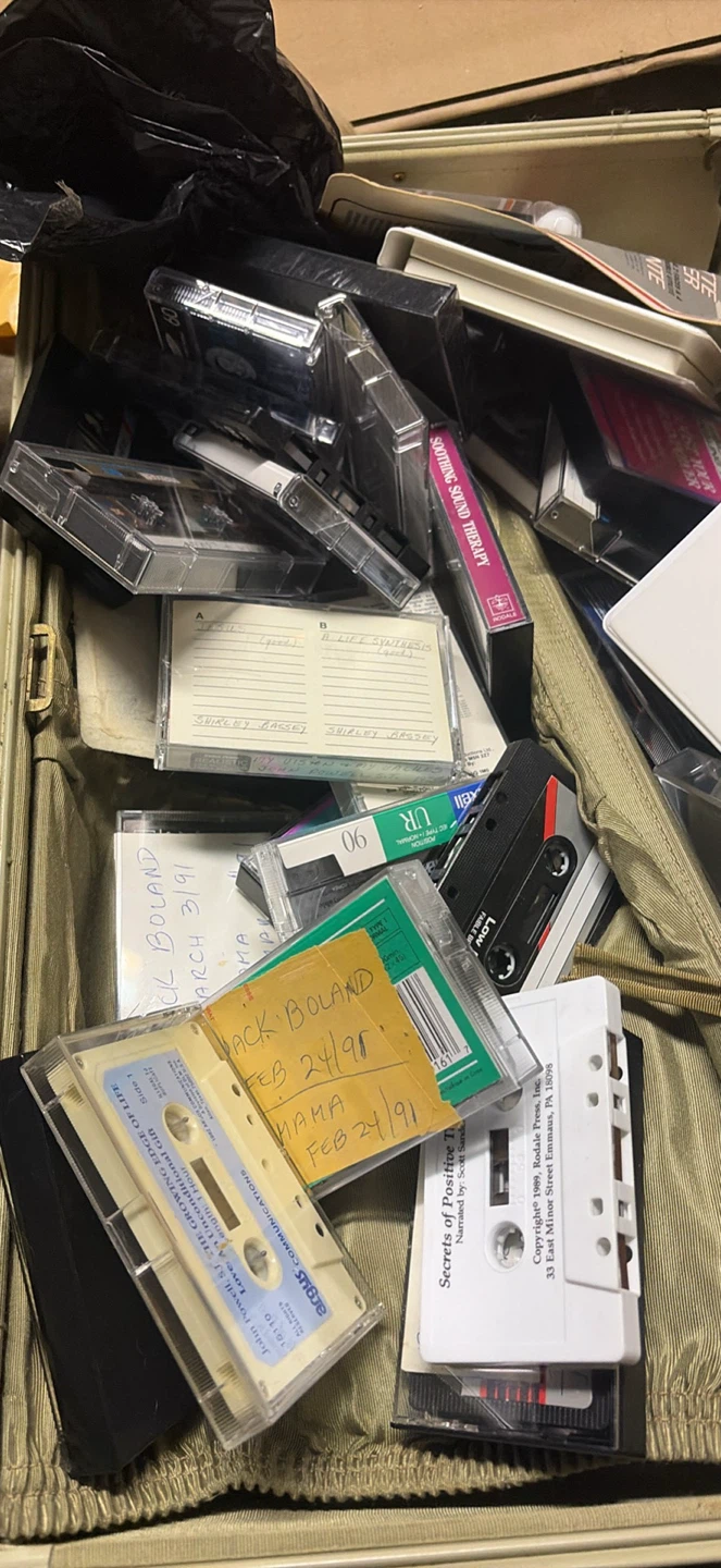 Assorted Vintage Audio Cassette Tapes