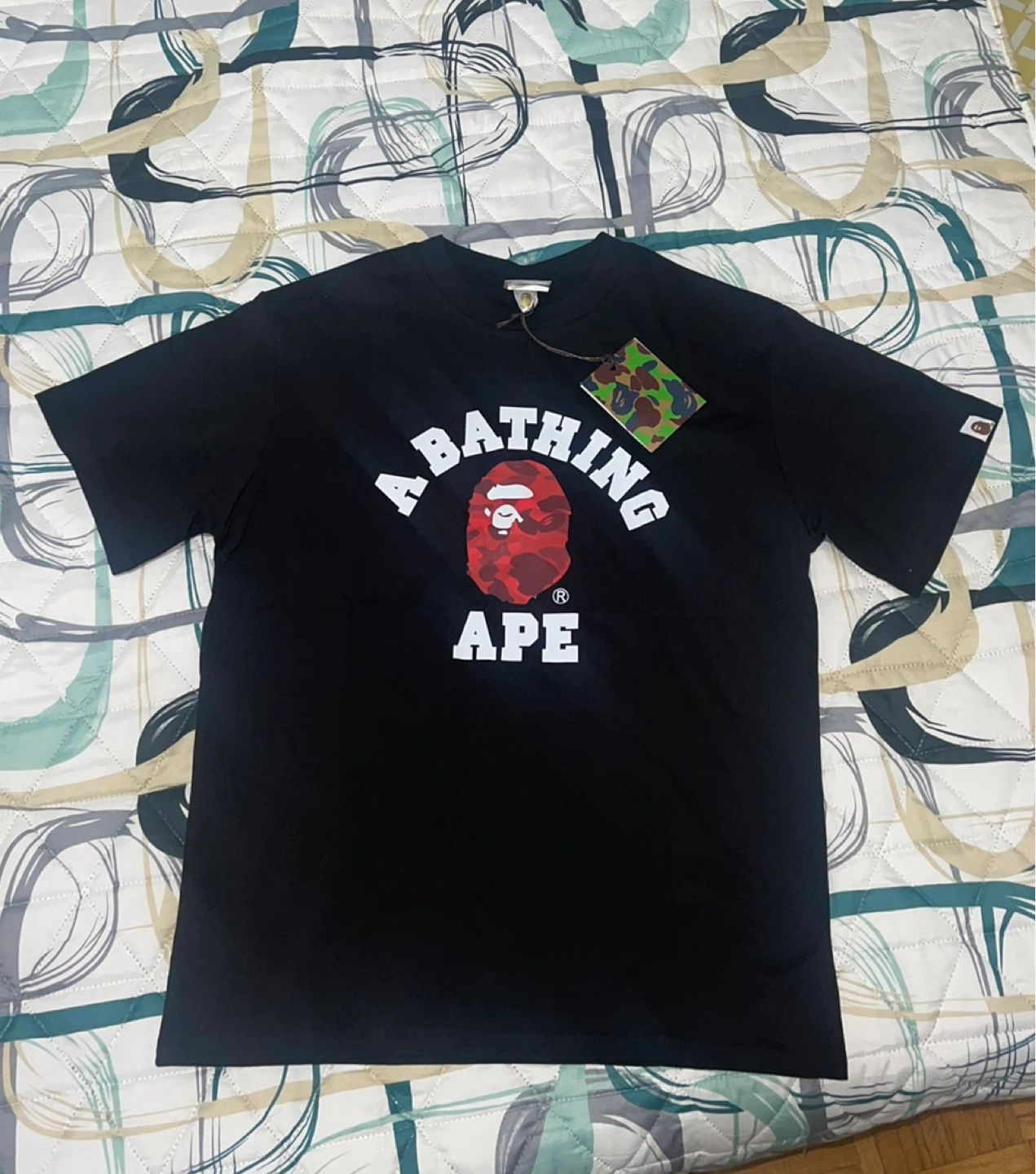 A Bathing Ape Black T-Shirt