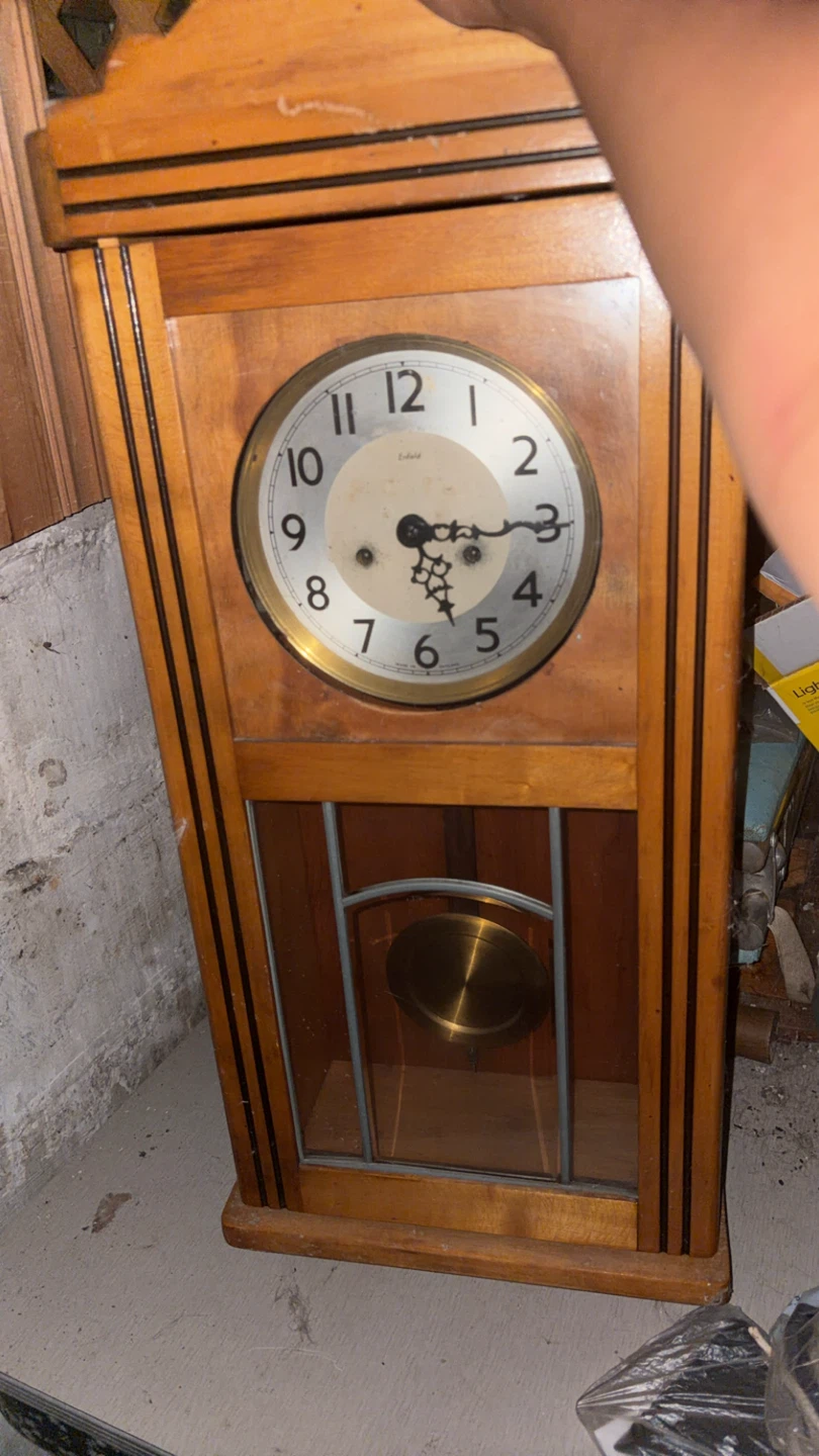 Enfield Vintage Wooden Mantel Clock
