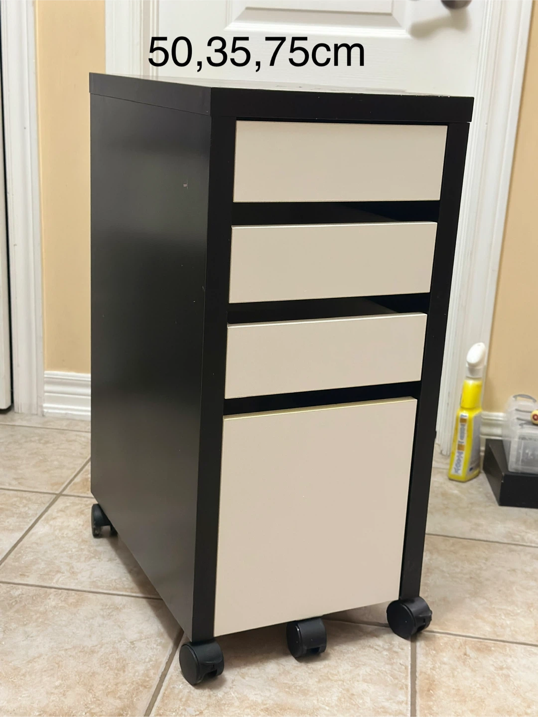 IKEA 4 drawers cabinet, night/side table
