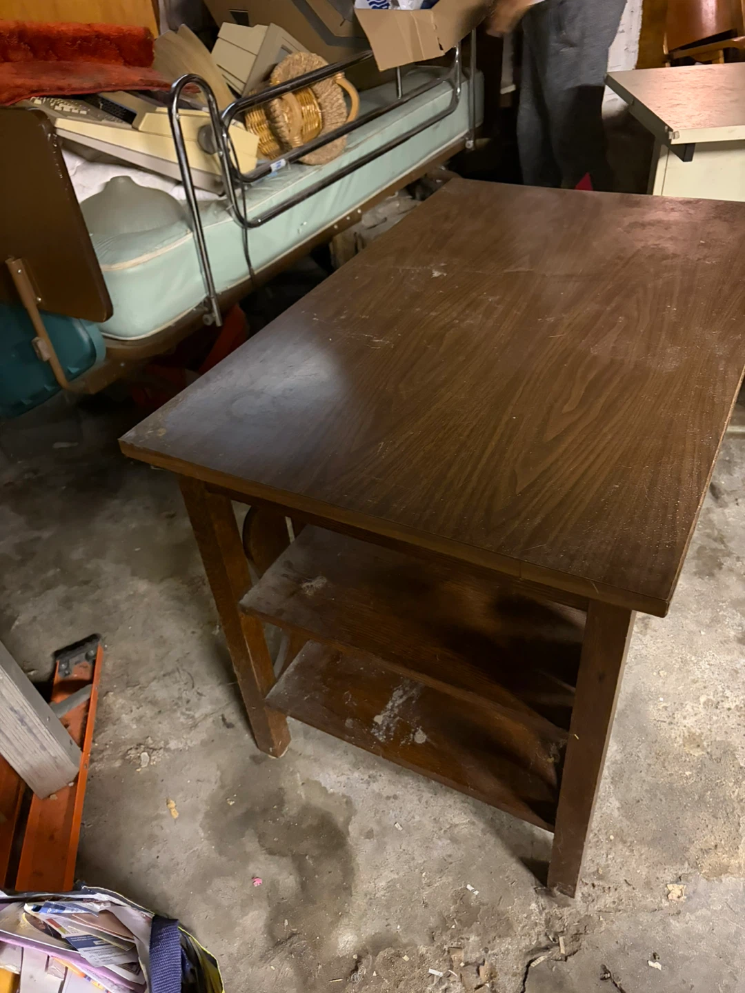 Vintage Oak Writing Desk - photo 2