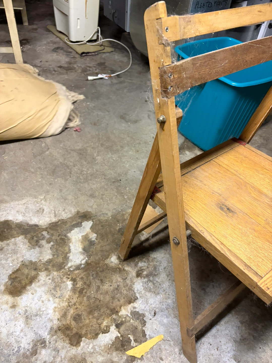 Vintage Wooden Folding Chair - photo 2