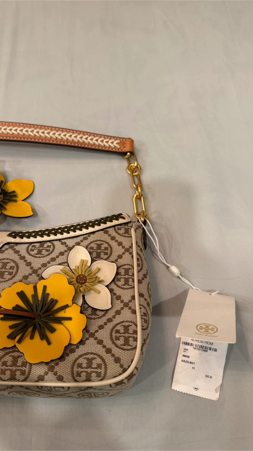 Tory Burch T Monogram Braided Studio Bag - photo 5