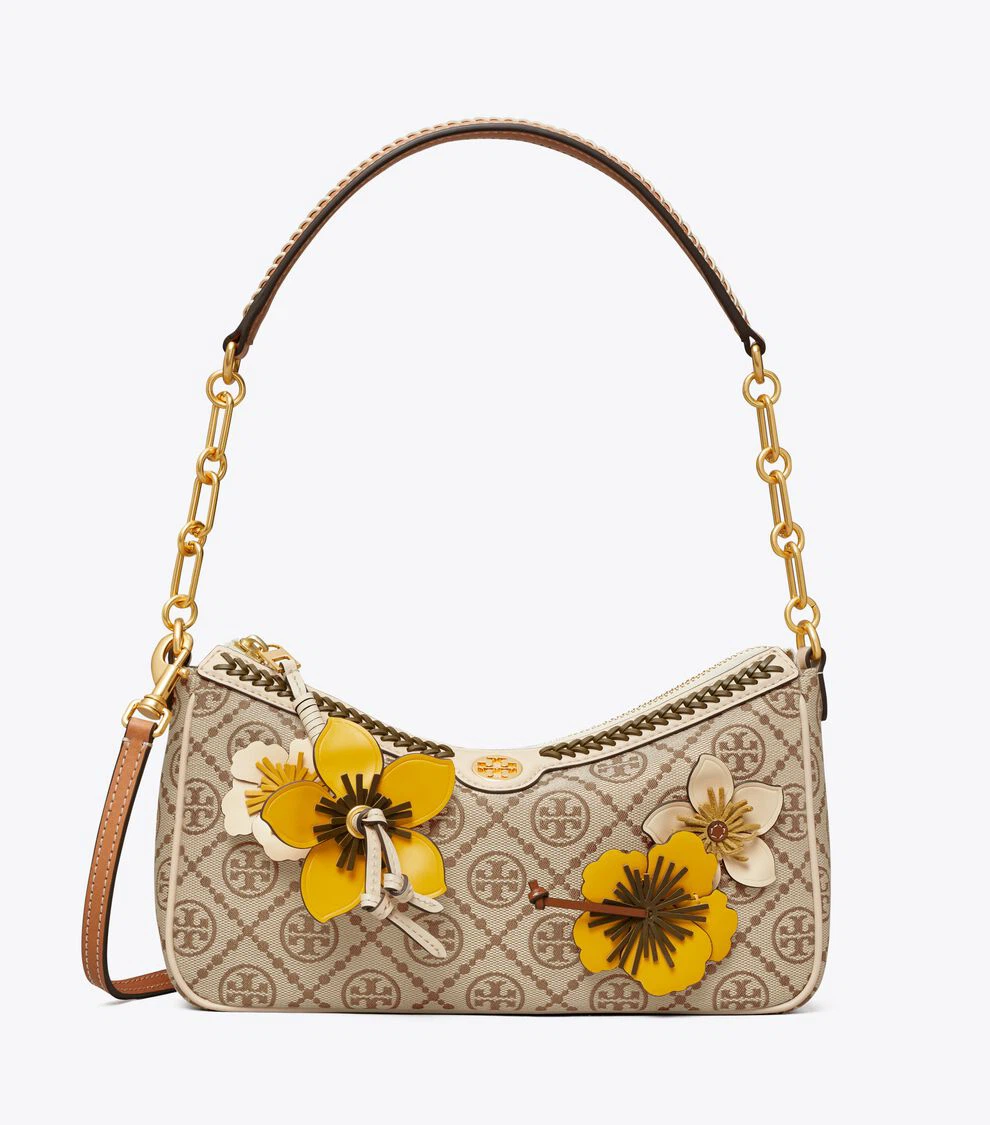 Tory Burch T Monogram Braided Studio Bag