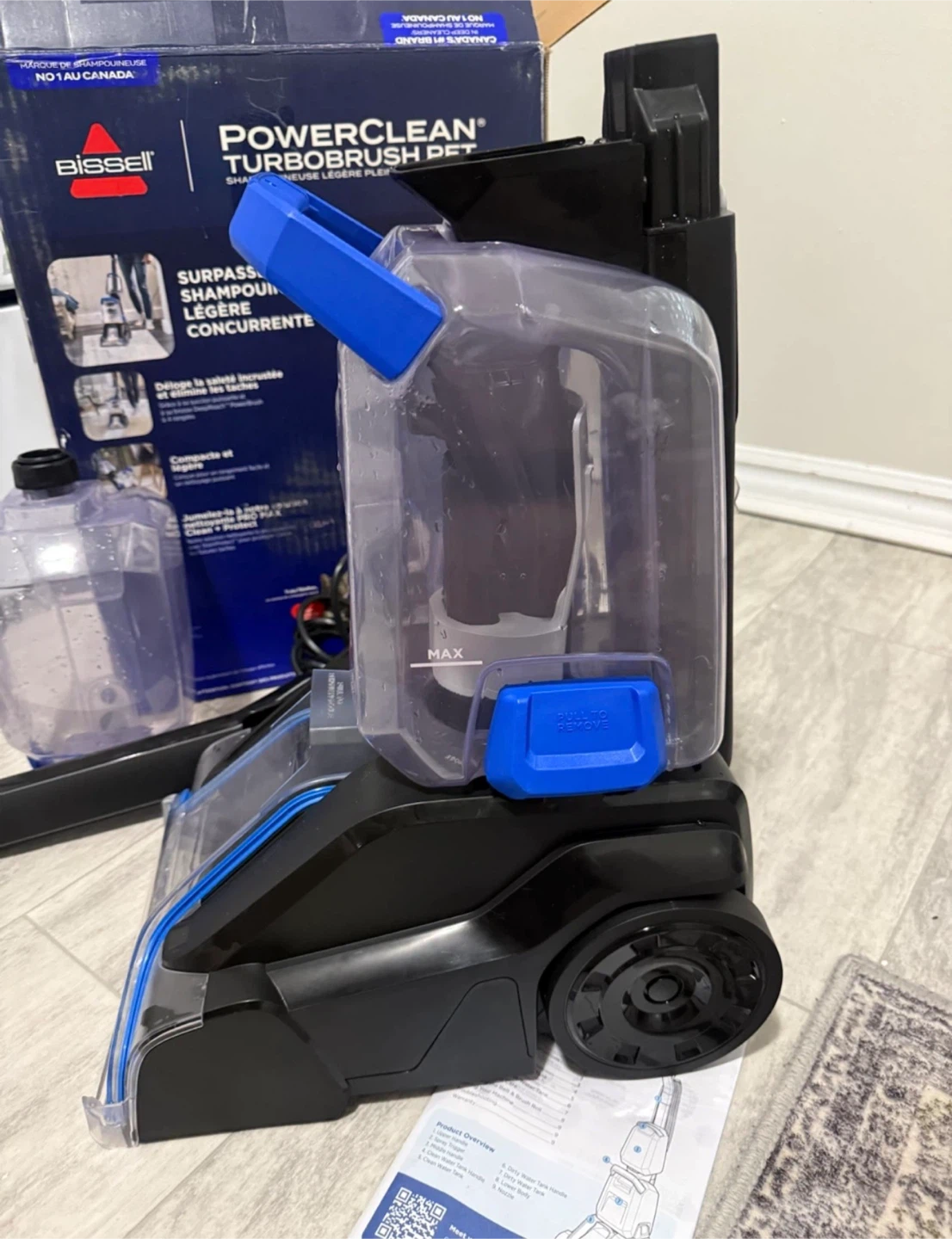 LIKE NEW Bissell PowerClean Carpet Cleaner + Shampoo - photo 2