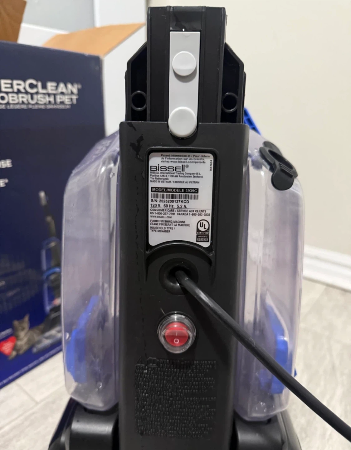 LIKE NEW Bissell PowerClean Carpet Cleaner + Shampoo - photo 5