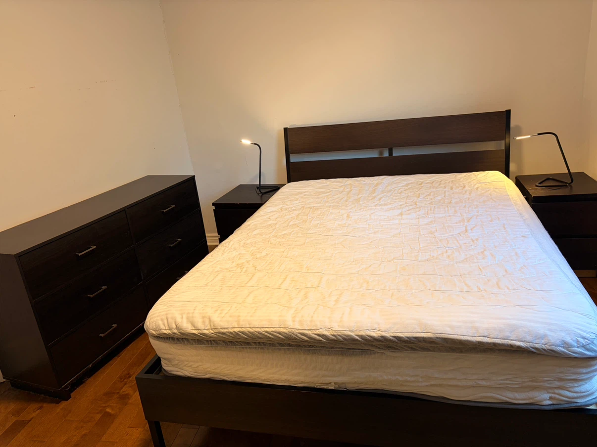 IKEA Queen bed frame with slats - photo 3