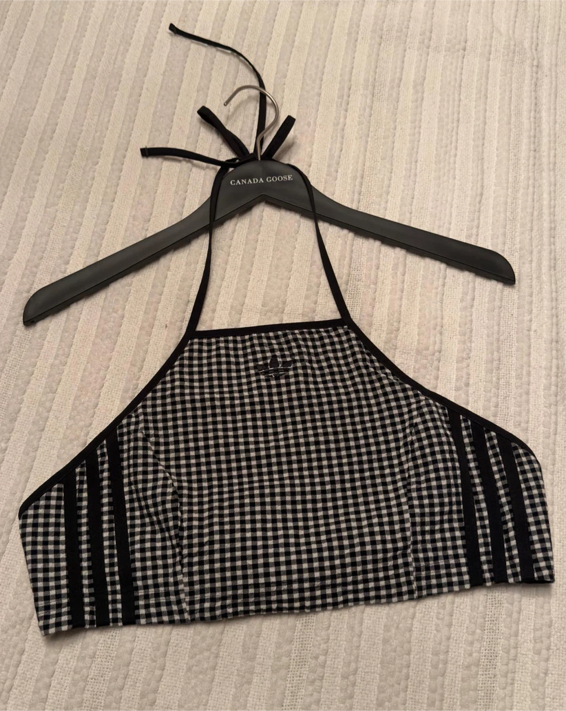 Adidas Gingham Halter Top - photo 2