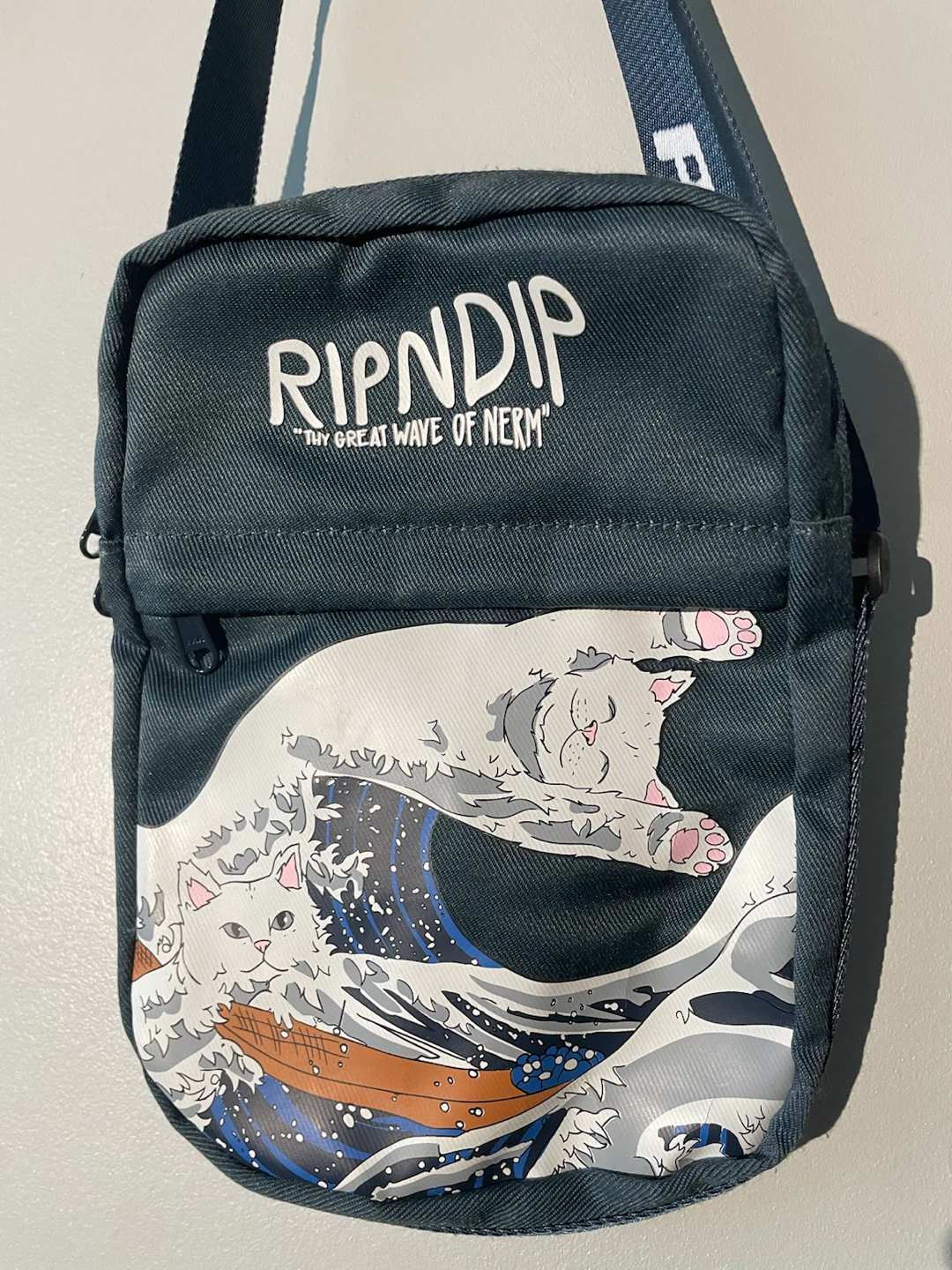 RIPNDIP "Thy Great Wave of Nerm" Crossbody Bag