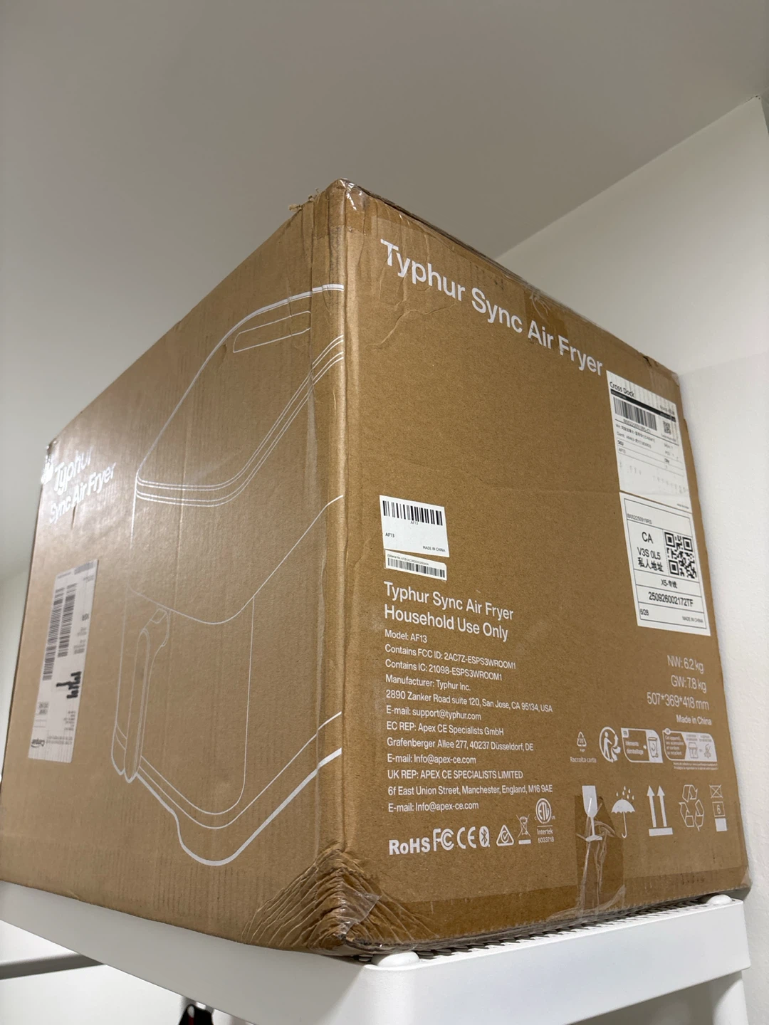 BNIB: Typhur Sync 8QT AI Smart Air Fryer - photo 3