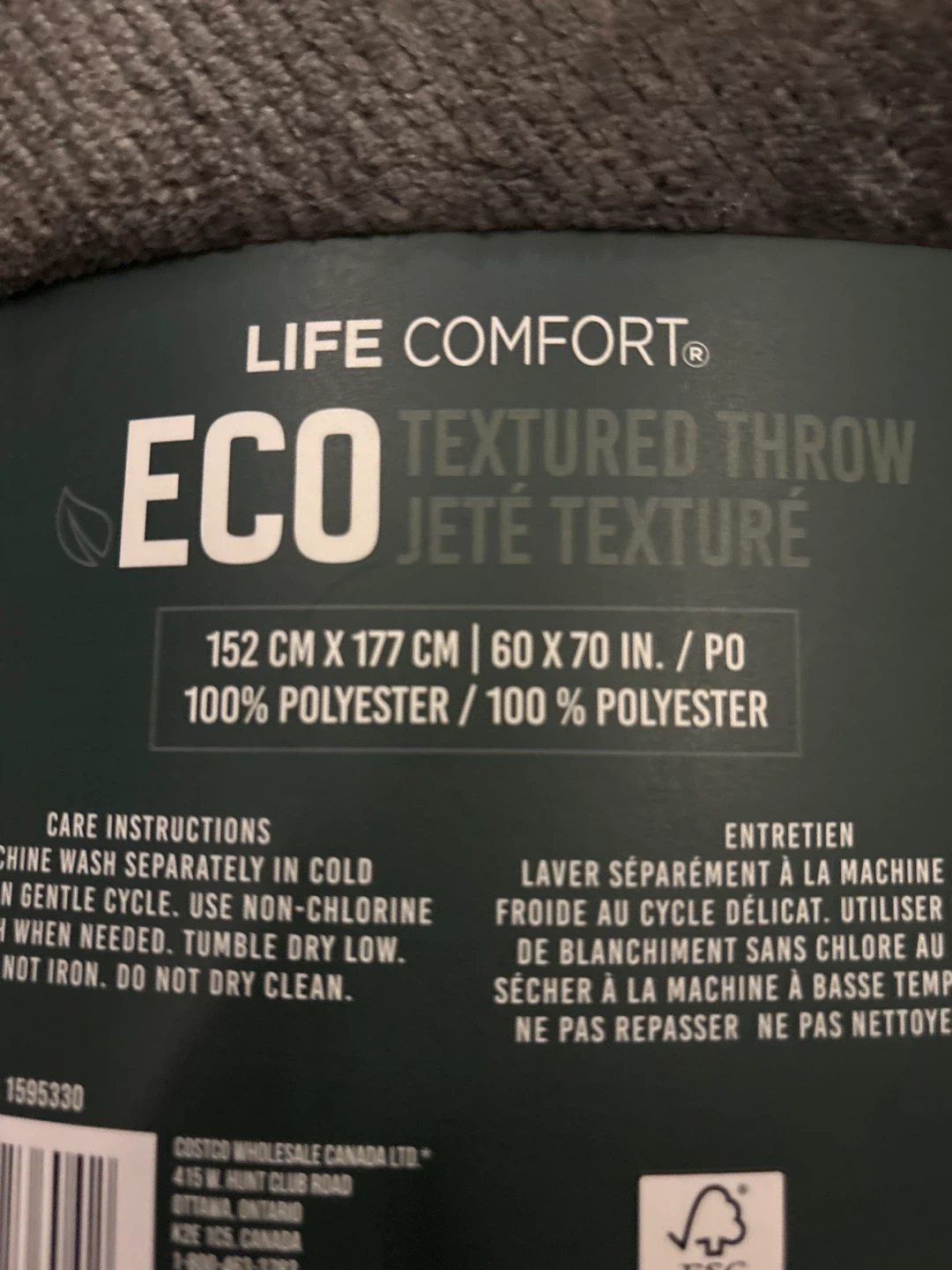 Life Comfort Eco Textured Throw - photo 3