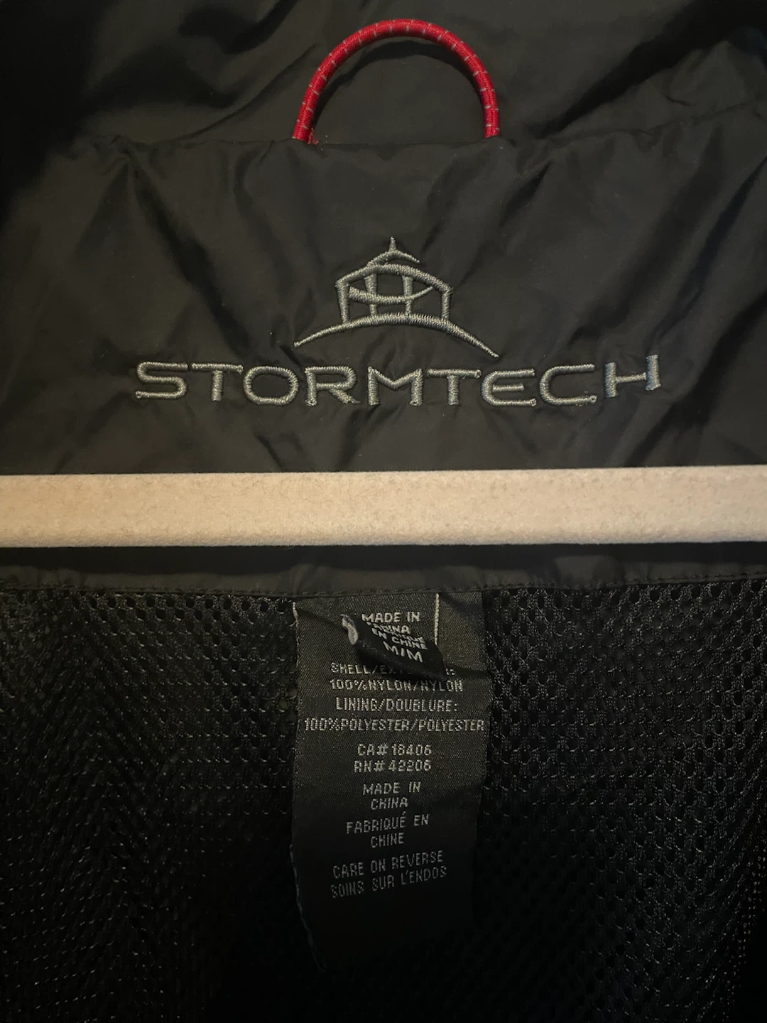 Stormtech Men's Black and Gray Raincoat Jacket - photo 3