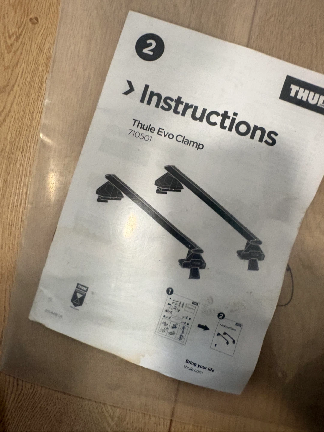 Thule Roof Rack Crossbars for 2022 Nissan Rogue - photo 5