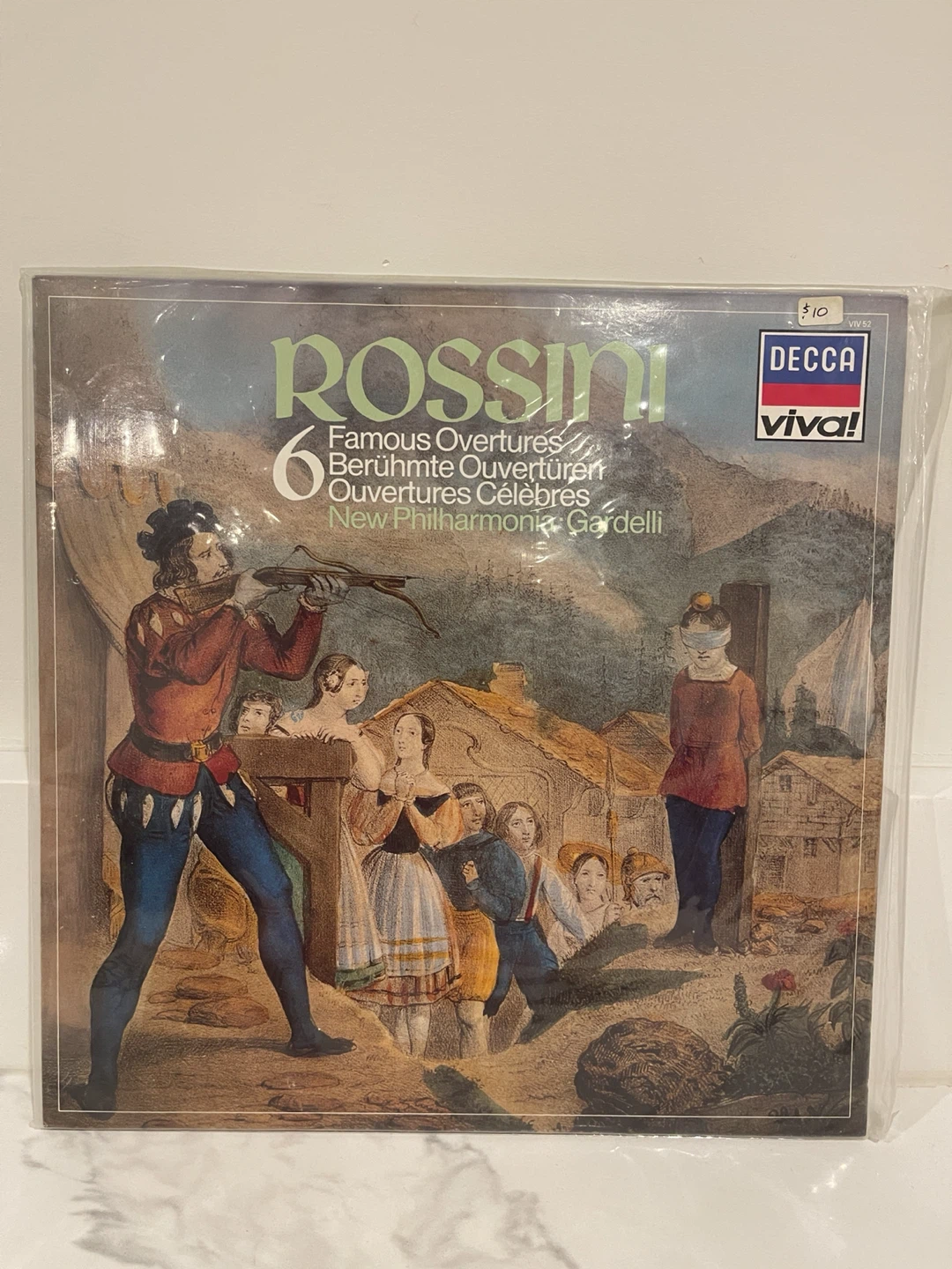 Rossini 6 Famous Overtures Vinyl LP