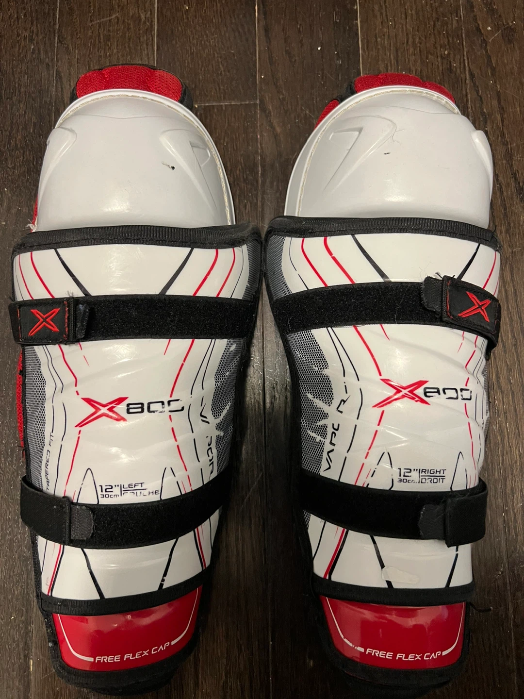 Bauer Vapor X800 Shin Guards 12 inch
