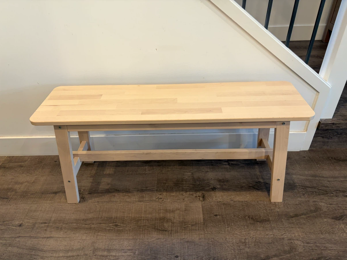 IKEA Birch bench