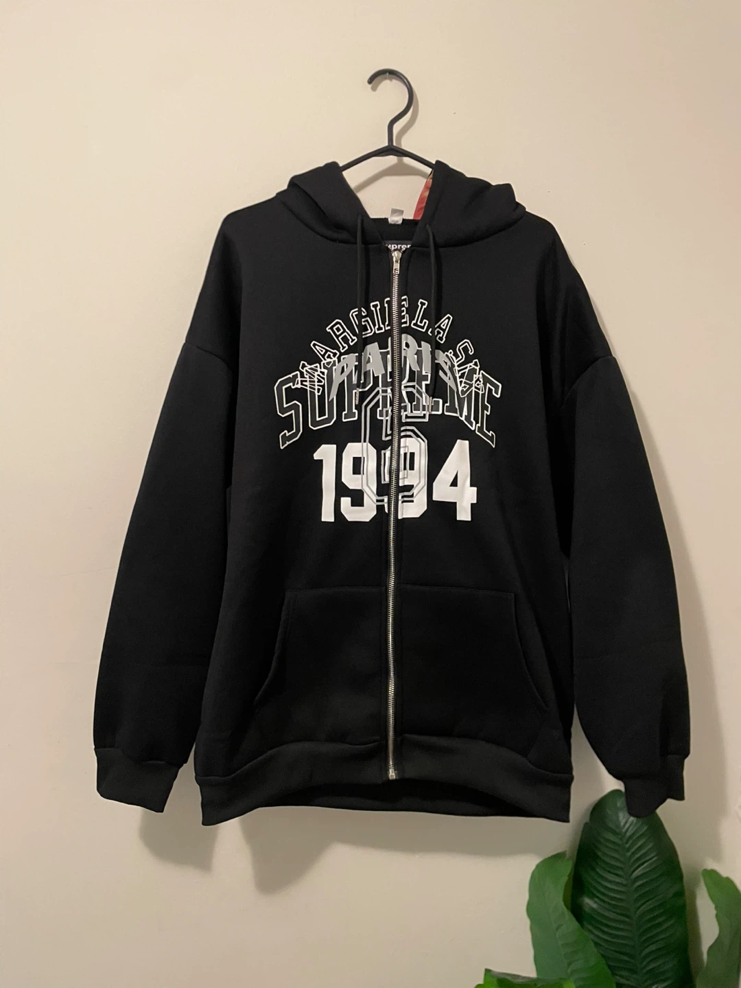 Supreme MM6 Maison Margiela Zip Up Hoodie