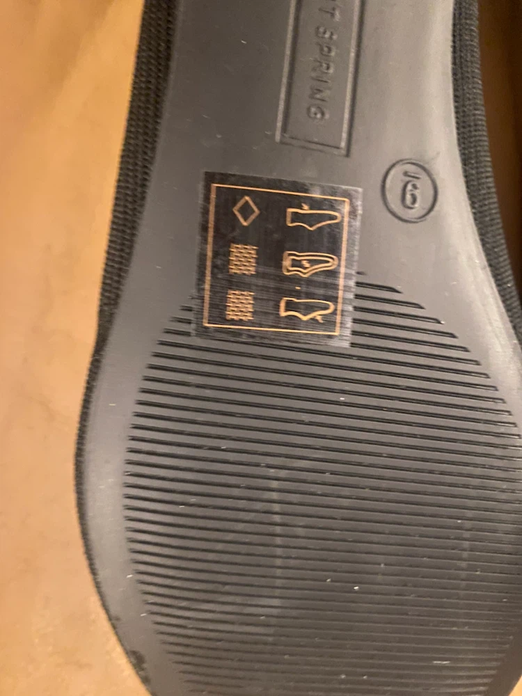 Call It Spring Vegan Flats - Black and Beige, Size 9 - photo 4