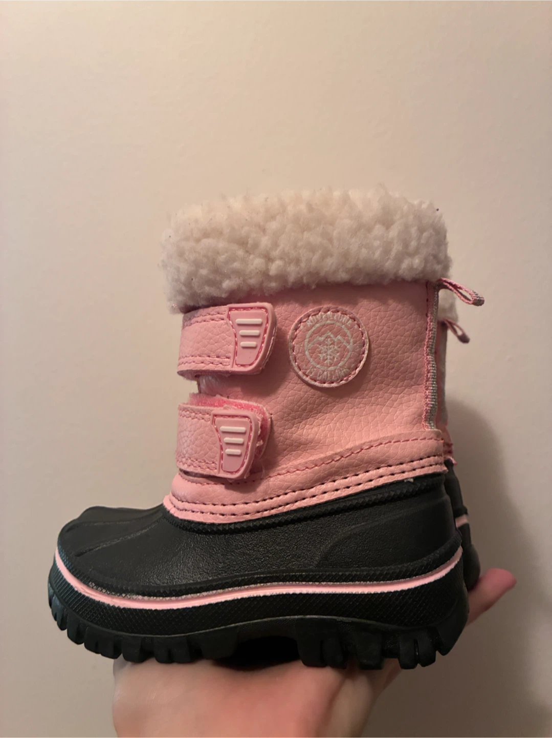 Toddler Winter Boots, Size 4