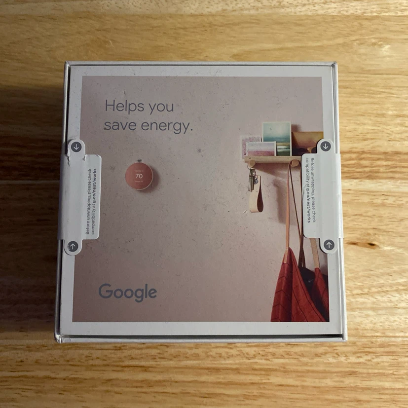 Google Nest Thermostat Sand New - photo 3