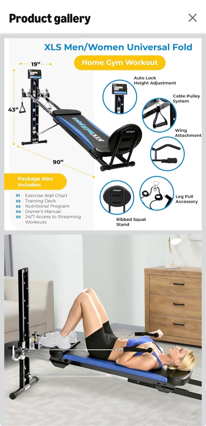 Total Gym 14000 Home Gym - photo 2