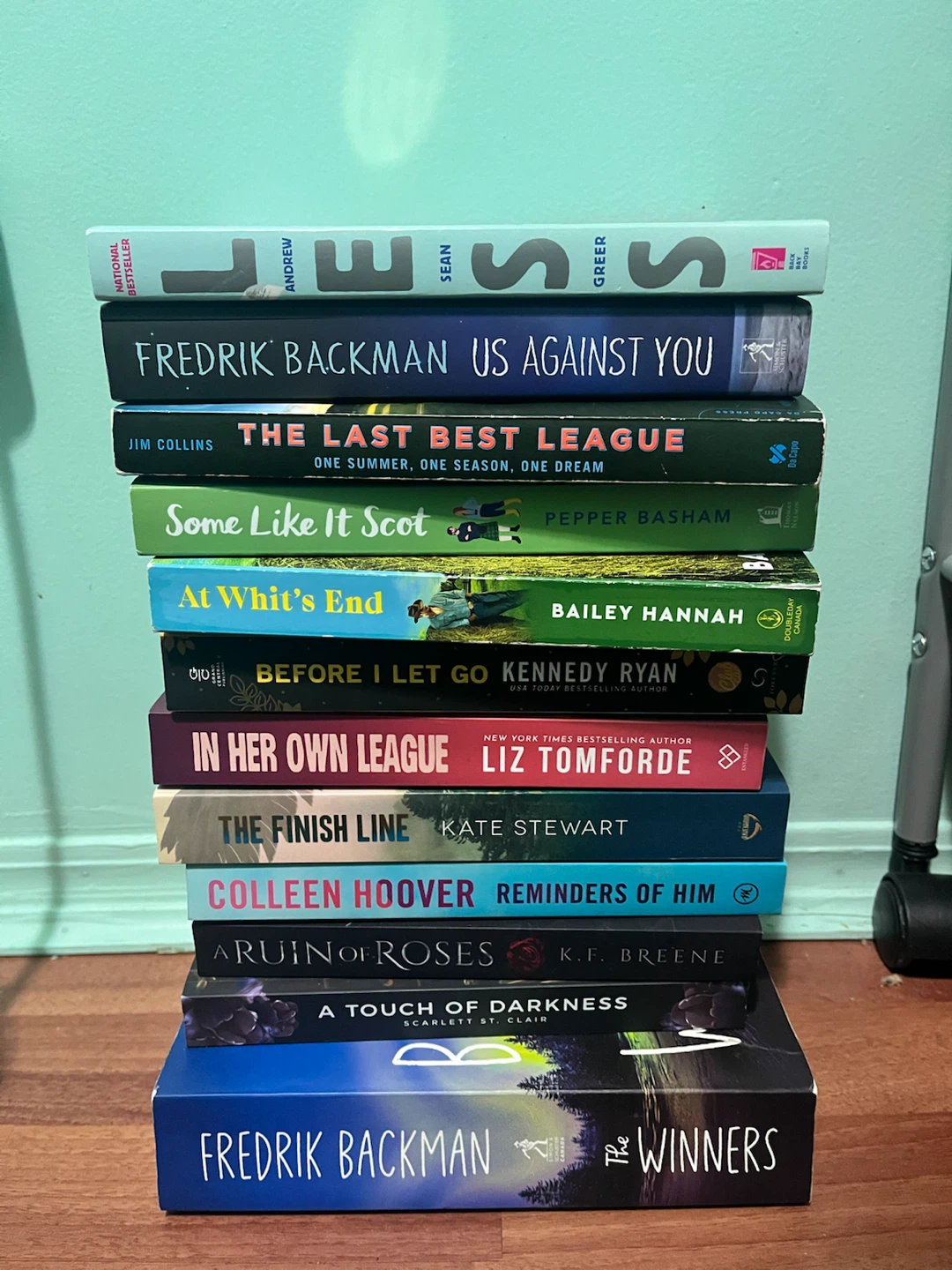 Fiction Paperbacks ($10 each)