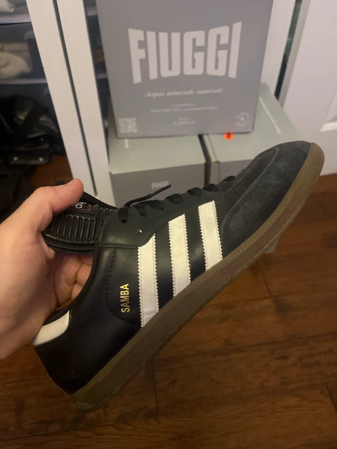Adidas Samba Black and White Sneakers
