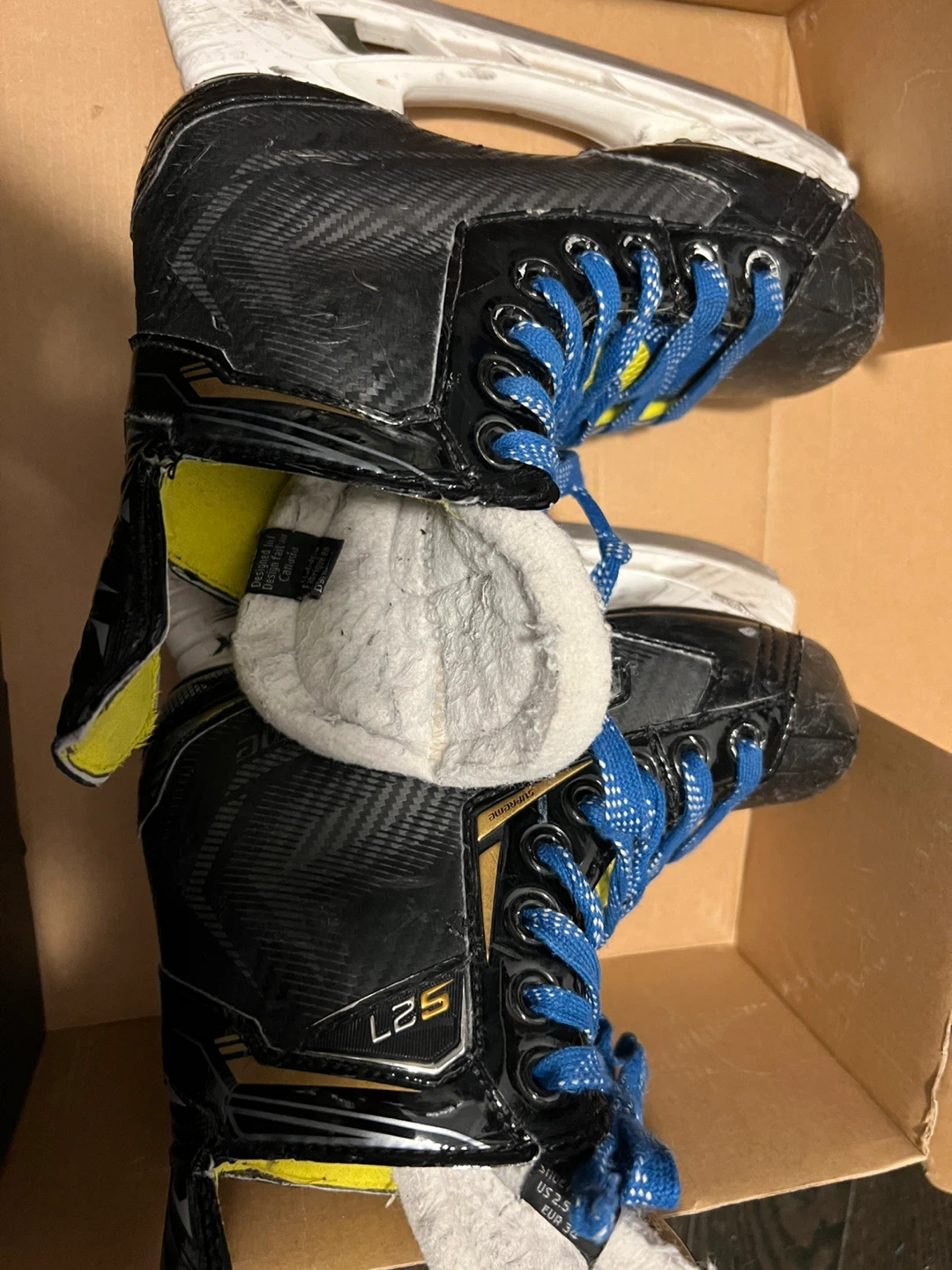Bauer Supreme S27 Hockey Skates Size 1.5 - photo 3