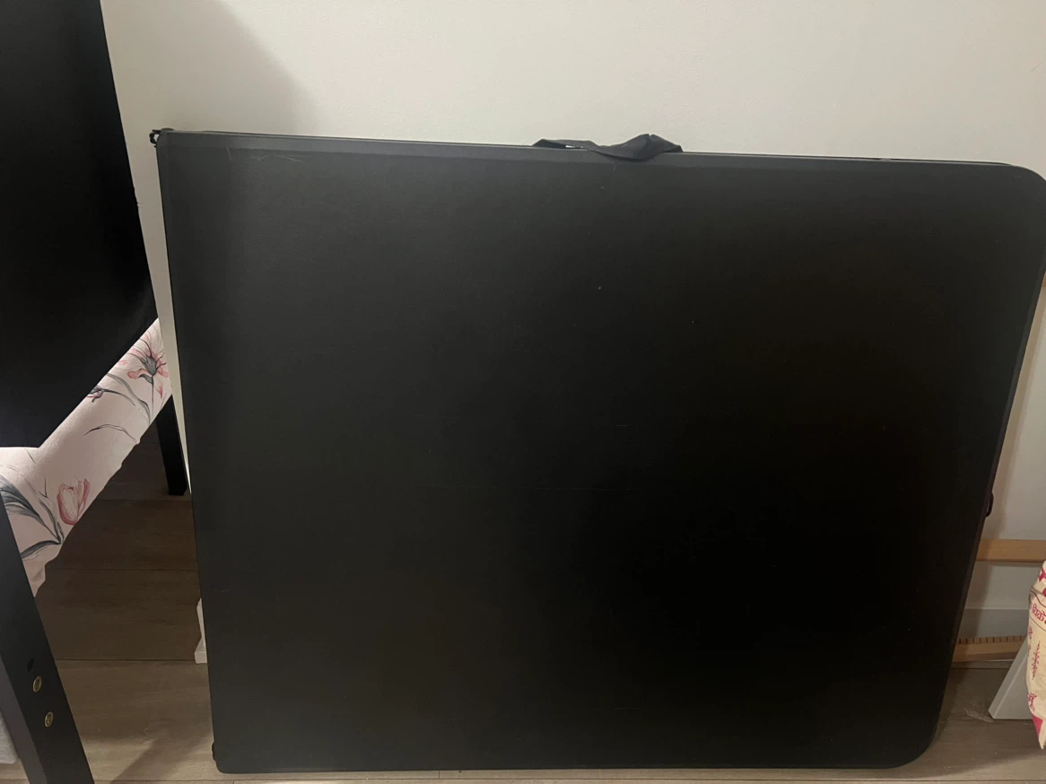 Black Folding Table - photo 2